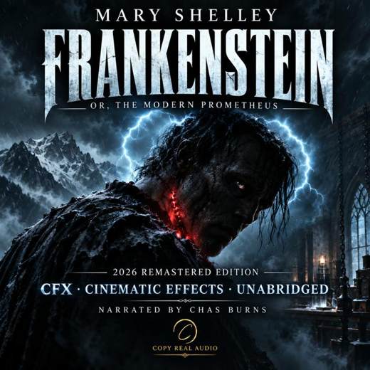 Frankenstein audiobook cover