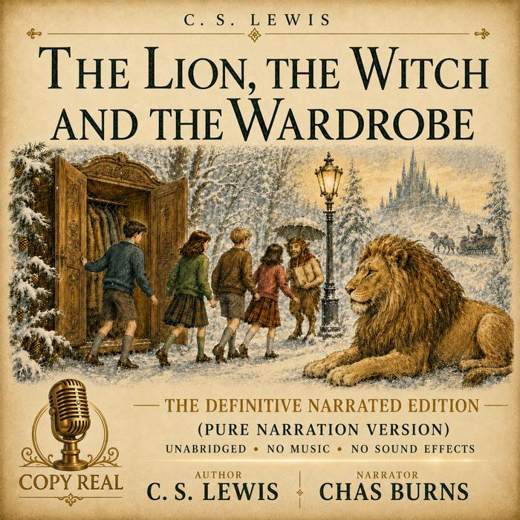 The Lion, the Witch and the Wardrobe audiobook cover