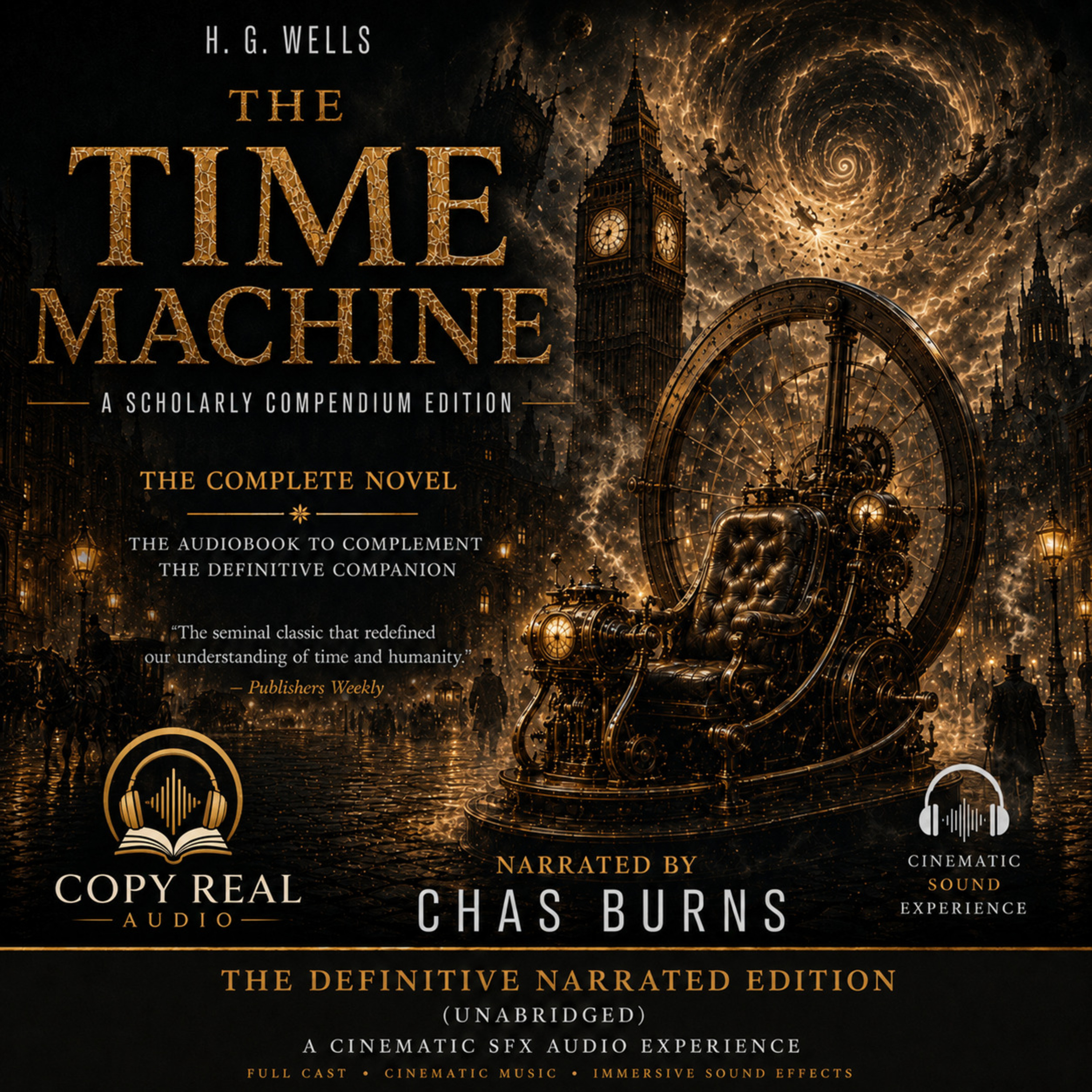 The Time Machine audiobook cover